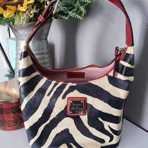 Dooney Zebra print purse